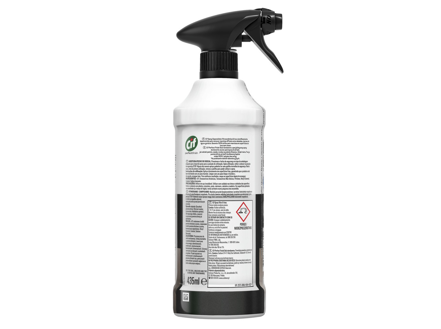 LIMPEZA COZINHA CIF SPRAY INOX & VITRO 435 ML