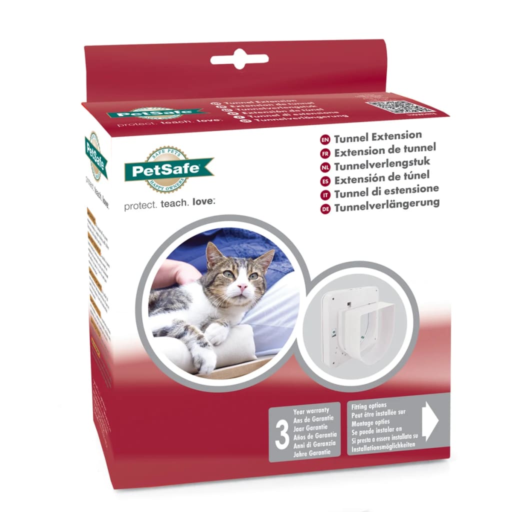 Extension de tunnel pour microchip petporte 4 cm 110 blanc