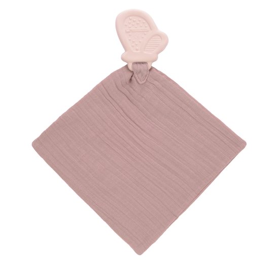 Garden explorer Doudou avec anneau de dentition caoutchouc naturel   Papillon        de               Lässig