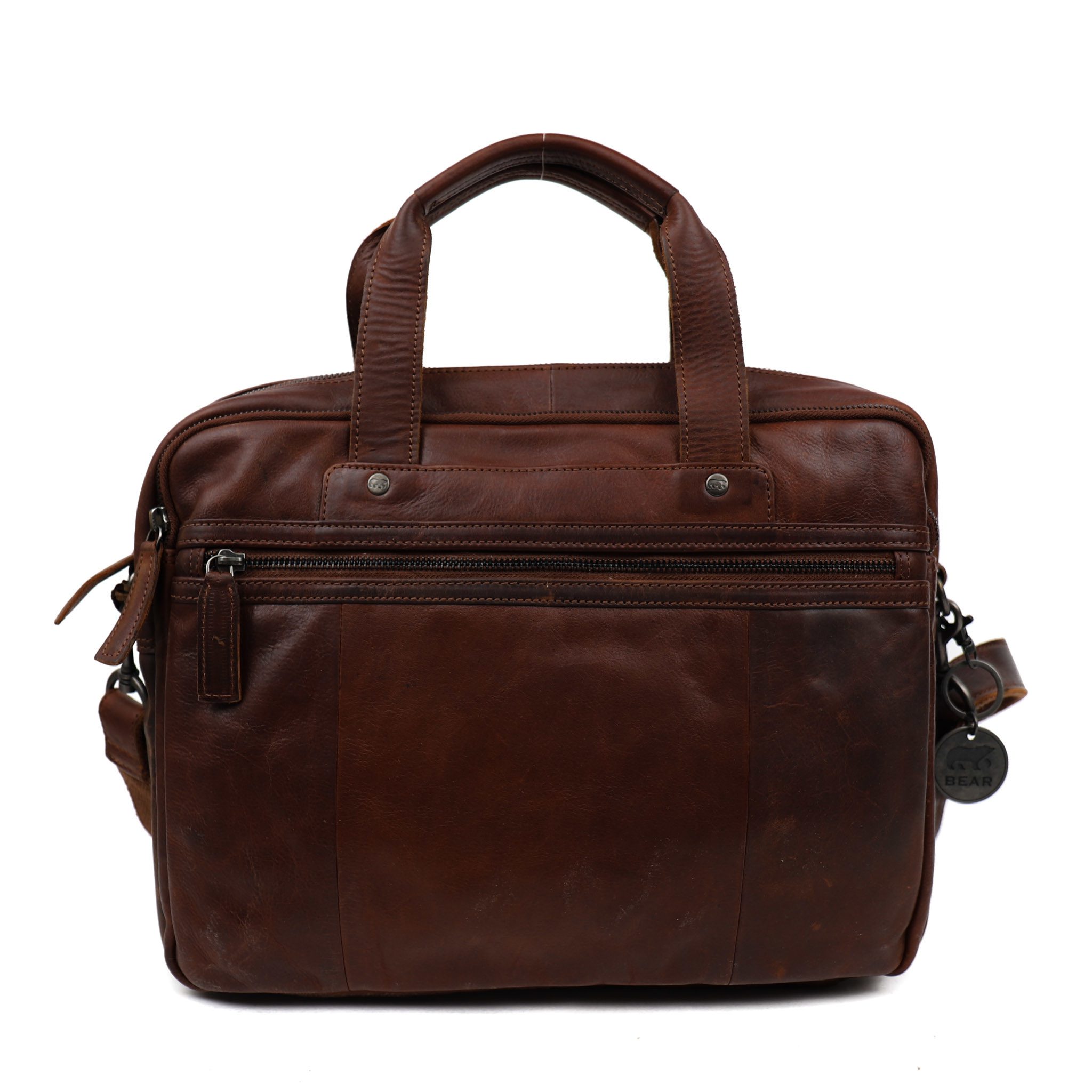 Bear Design By Maaike Laptoptas Elin Cognac BM2233