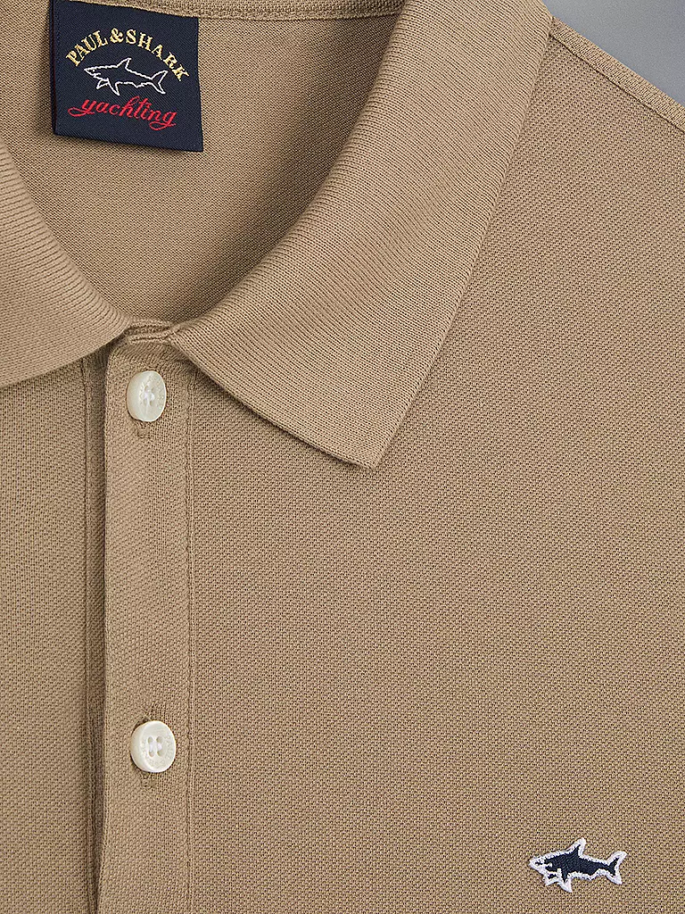 PAUL & SHARK Poloshirt beige
