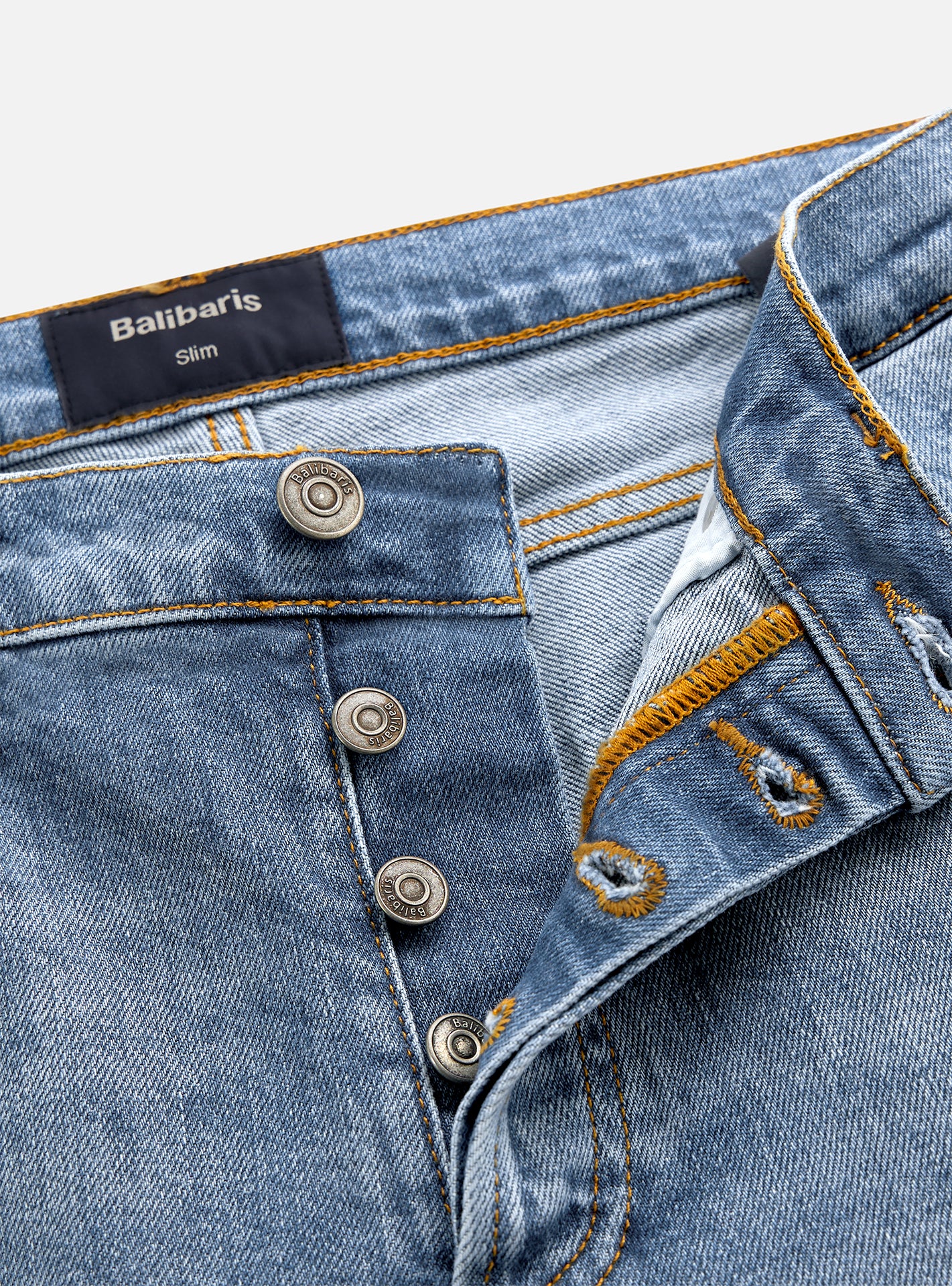 Jean Slim New Mick Bleached