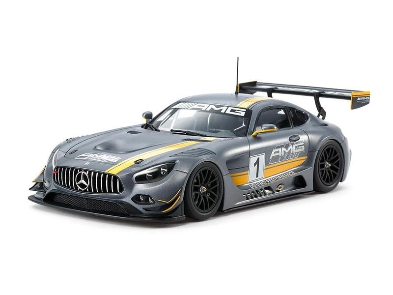 Tamiya Bausatz Mercedes-AMG GT3 1:24 Detailgetreuer Modellbausatz im Massstab 1:24