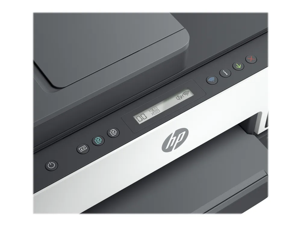 HP Smart Tank 7305 All-in-One - Multifunktionsprinter - farve - blækprinter - kan genopfyldes - Letter A (216 x 279 mm)/A4 (210 x 297 mm) (original) - A4/Legal (medie) - op til 13 spm (kopiering) - op til 15 spm (udskriver) - 250 ark - USB 2.0, LAN,