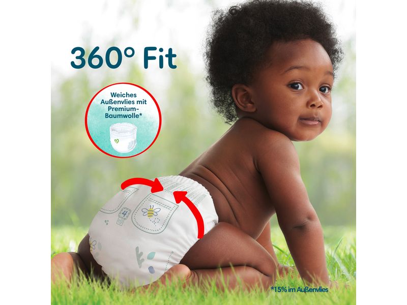 Pampers Windeln Harmonie Pants Maxi Grösse 4 Monatsbox 9-15 kg, 168 Stück