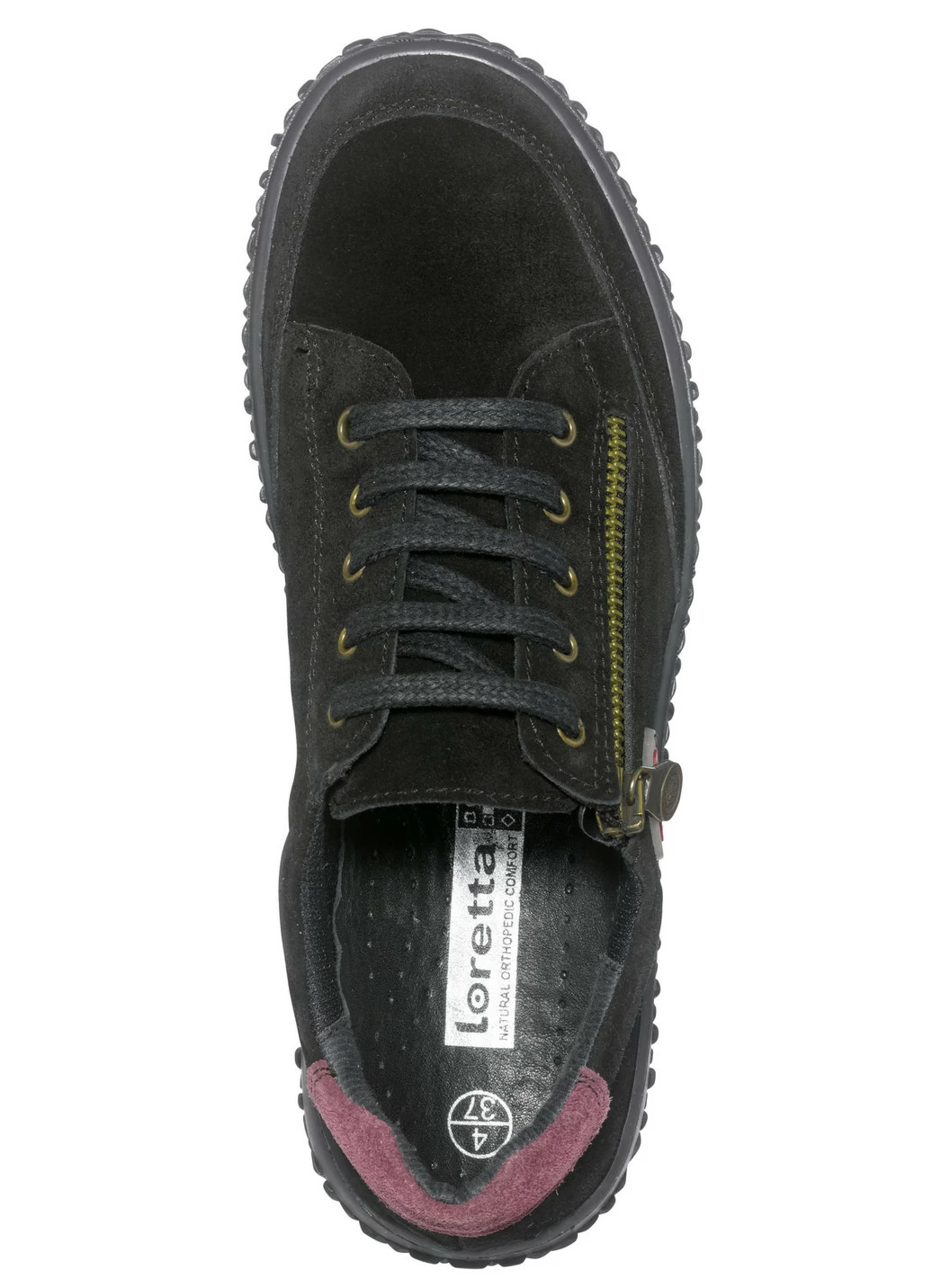 Schnürschuh im modischen Design