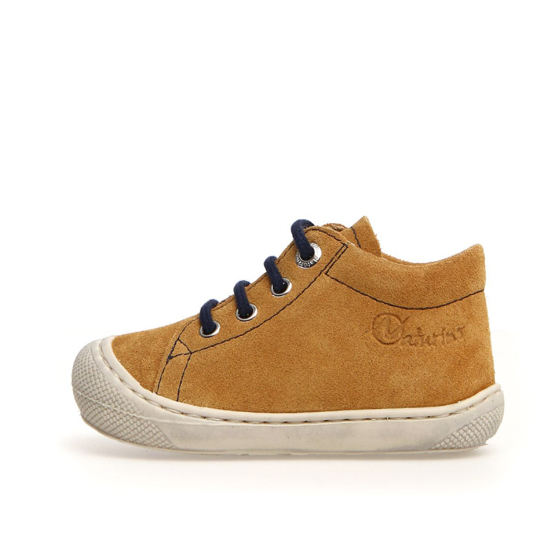 Naturino Naturino Cocoon Supersouple Lacets Suede Zucca