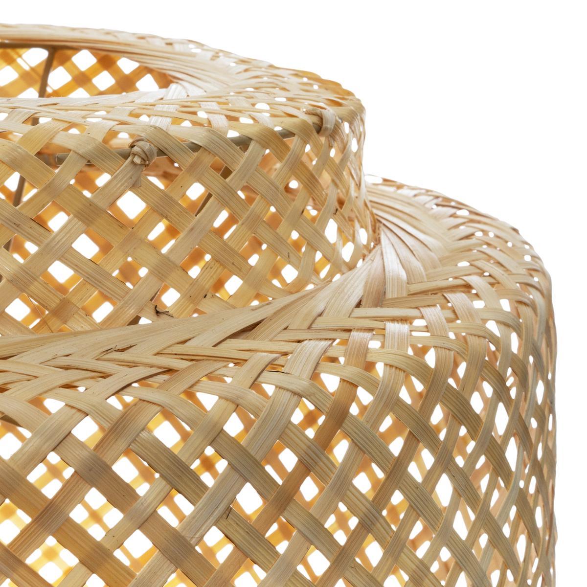 SUSPENSION BAMBOU LIBY NATUREL D.40CM