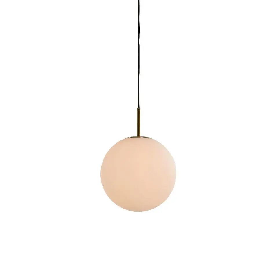 Hanglamp Medina - Wit Glas - Ø25cm