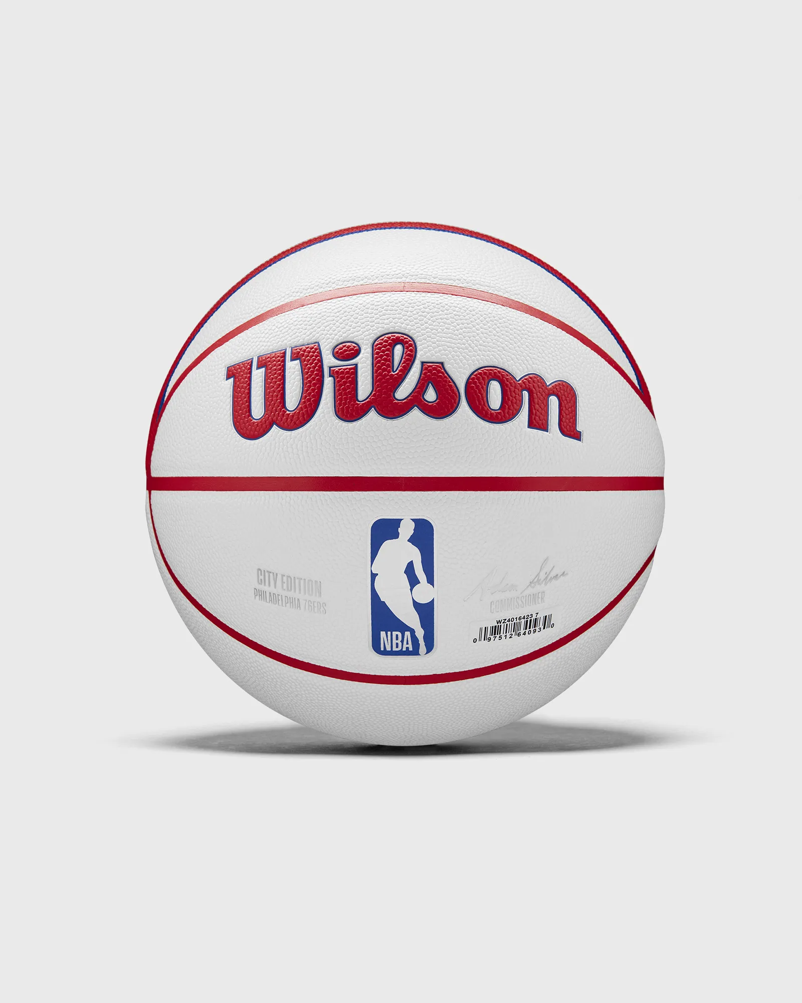 WILSON NBA TEAM CITY COLLECTOR BASKETBALL PHILADELPHIA 76ERS SIZE 7