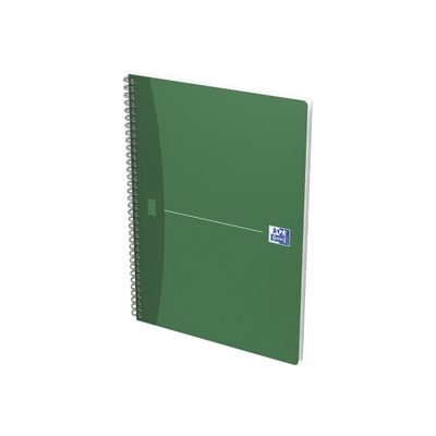 Oxford Office Essentials - Cahier à spirale A4 (21x29,7 cm) - 180 pages - ligné - disponible dans différentes couleurs
