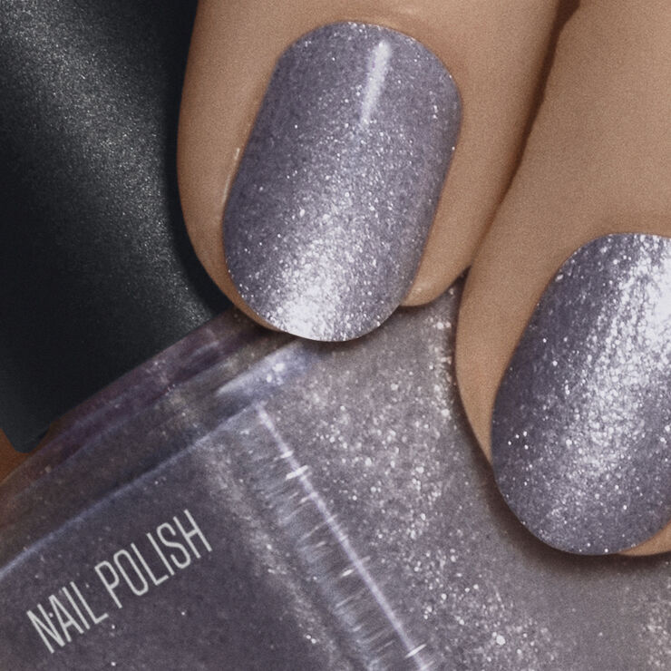 Nilens Jord Nail Polish Lilac Glitter