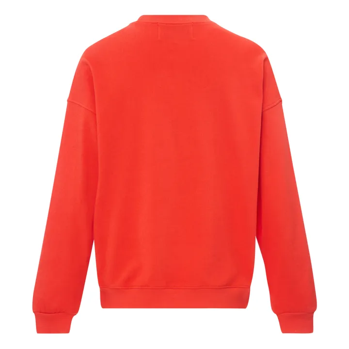 Mathilde Cabanas Sweat Bisou - Collection Femme  | Rouge