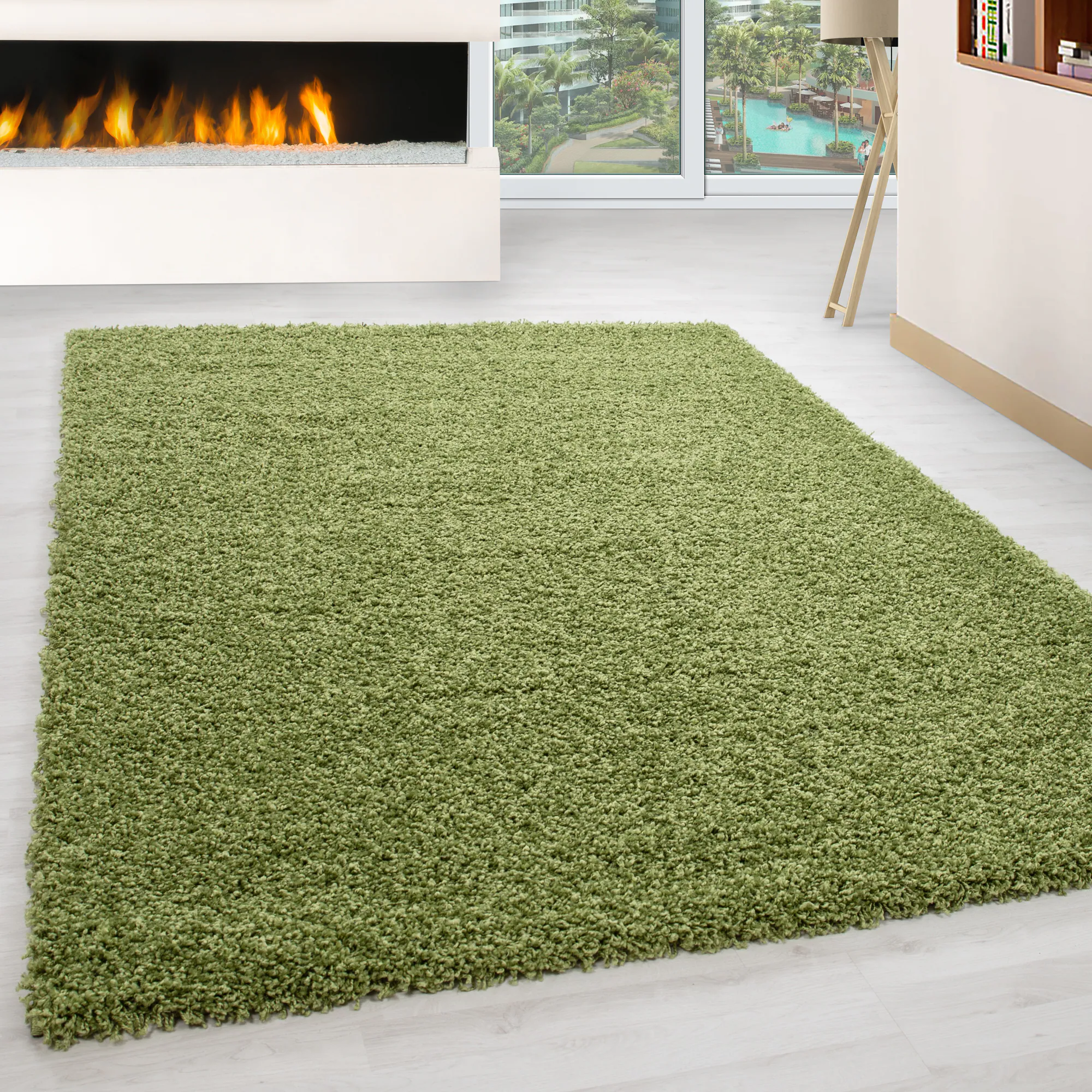 Hochflor Teppich - Gemütlicher Langflor, Pflegeleichter Shaggy Flokati