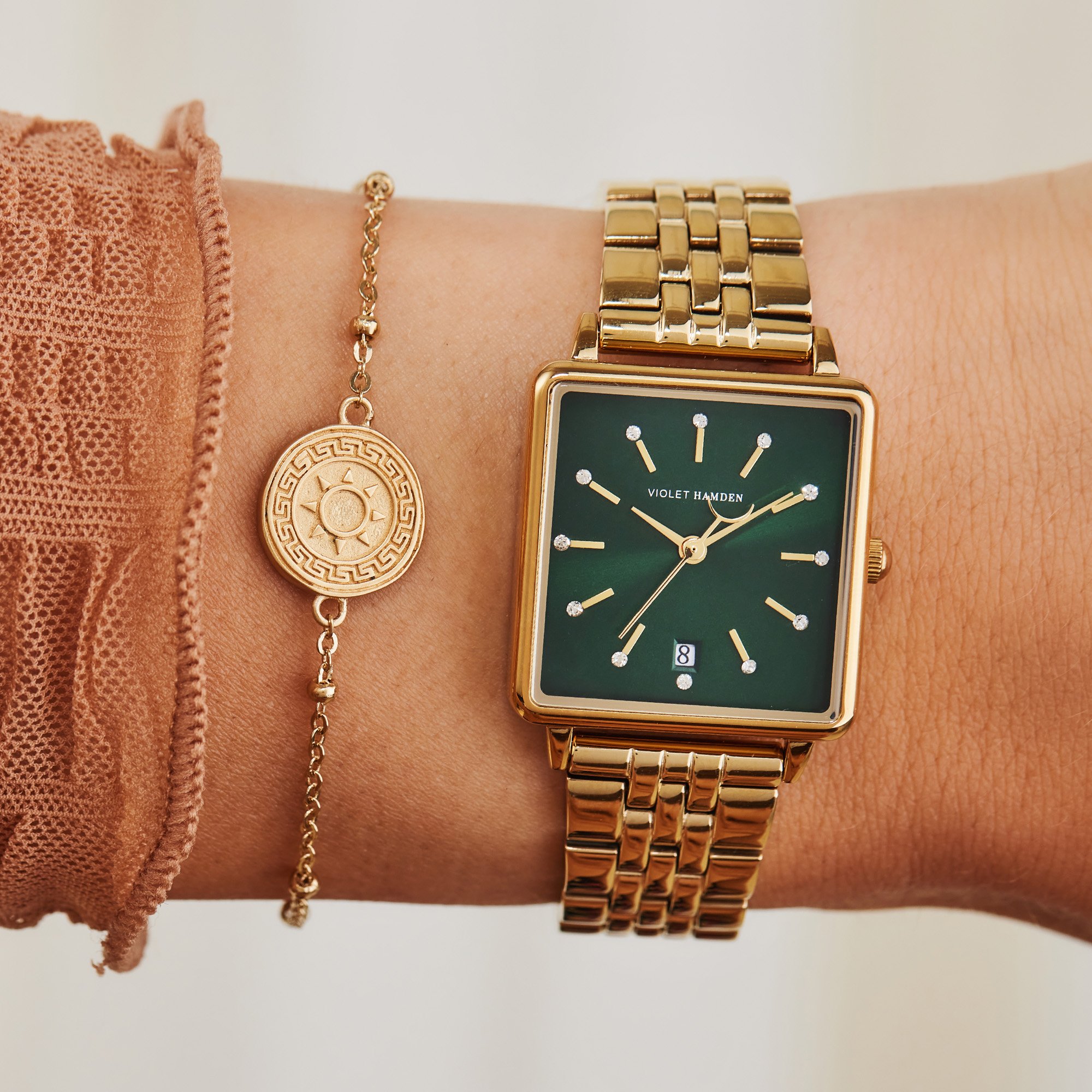 horloge Violet Hamden Violet Hamden Goud