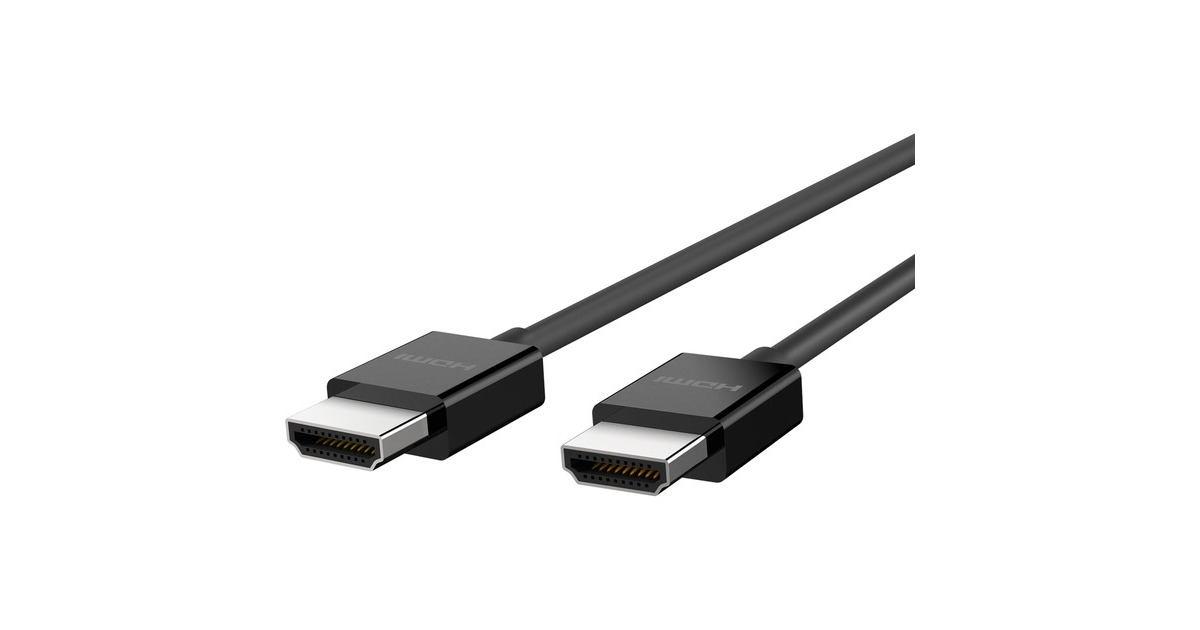 Belkin4K Ultra High-Speed HDMI 2.1-kabel, 2 meter  (Zwart)