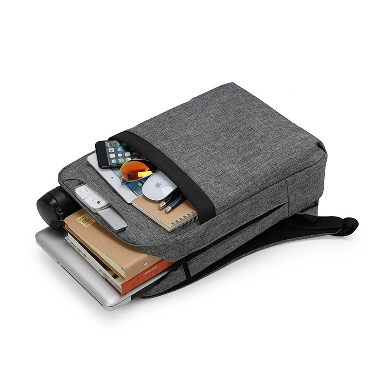 Sac à dos ordinateur 15,6 pouces Slim 45 cm Gris foncé