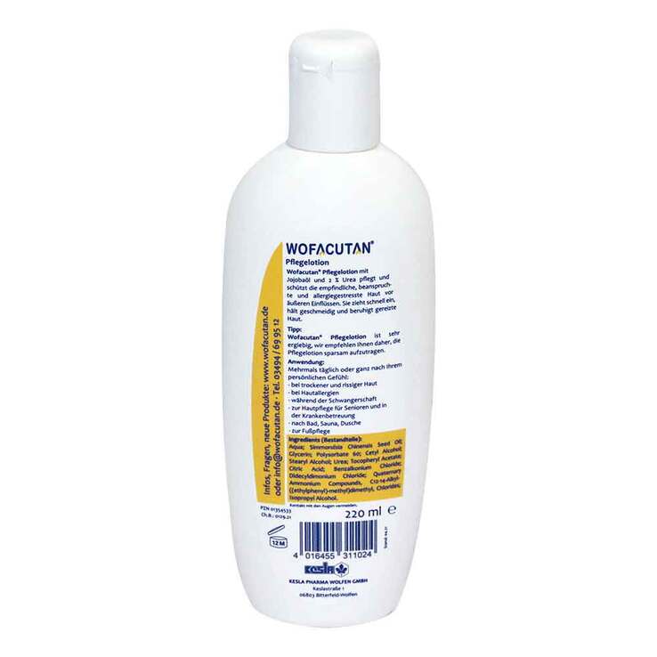 Wofacutan Pflegelotion, 220 ml