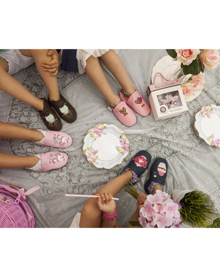Krabbelschuhe CLASSICZ MAGIC UNICORN in rosa