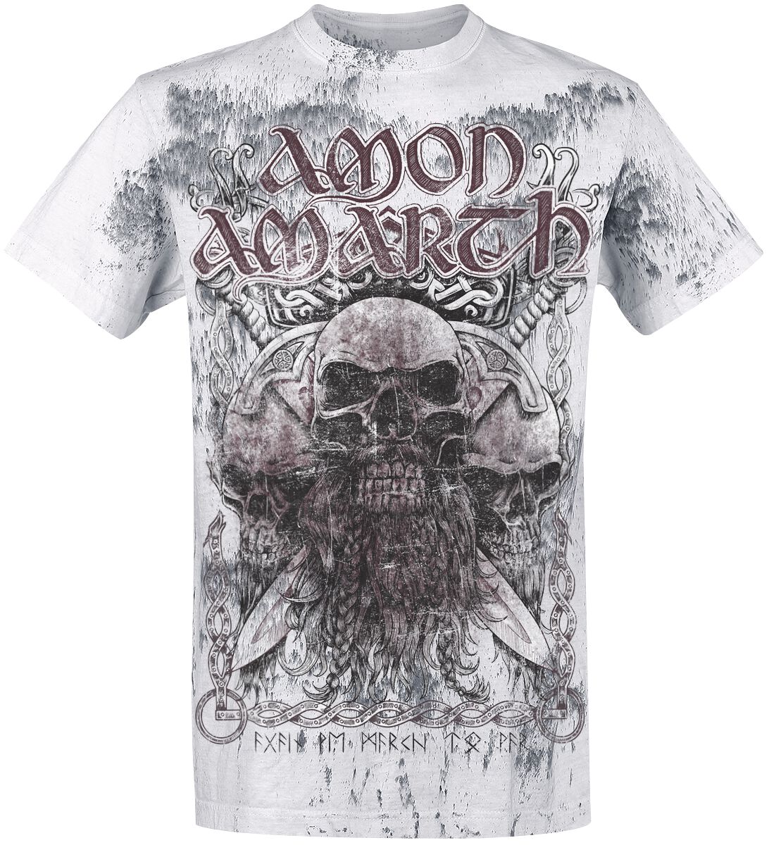 Crânes Barbus | Amon Amarth T-Shirt Manches courtes