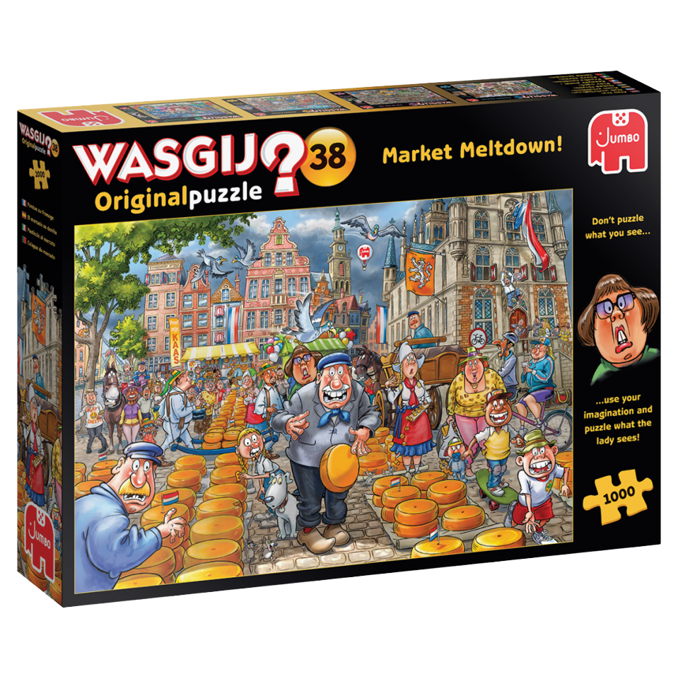 Wasgij - Original 38 - Market Meltdown! (1000 pieces)