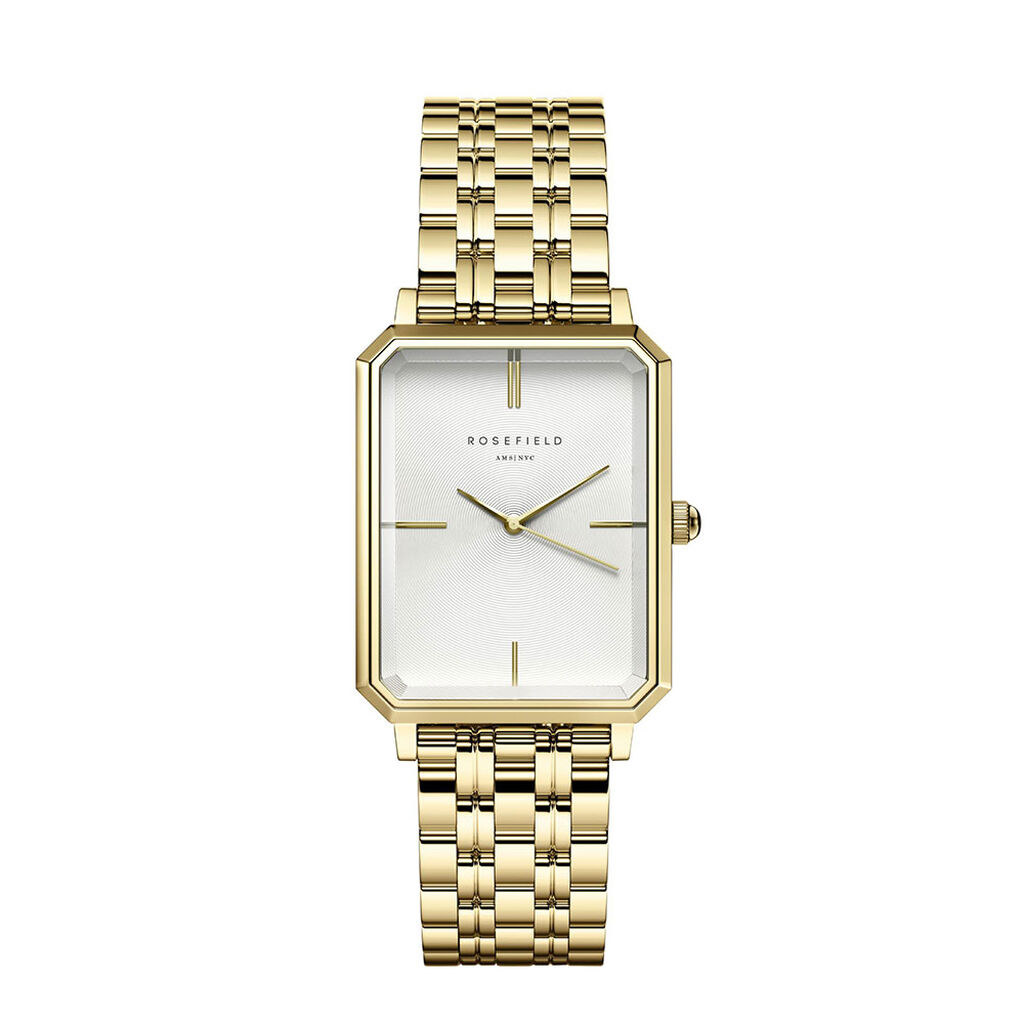 Montre Rosefield Octagon Blanc