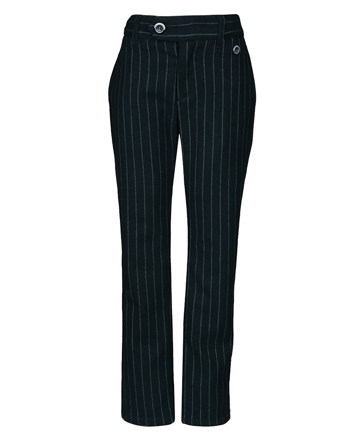 Stoff-Hose SINCE 2K17 Slim Fit in navy/grün