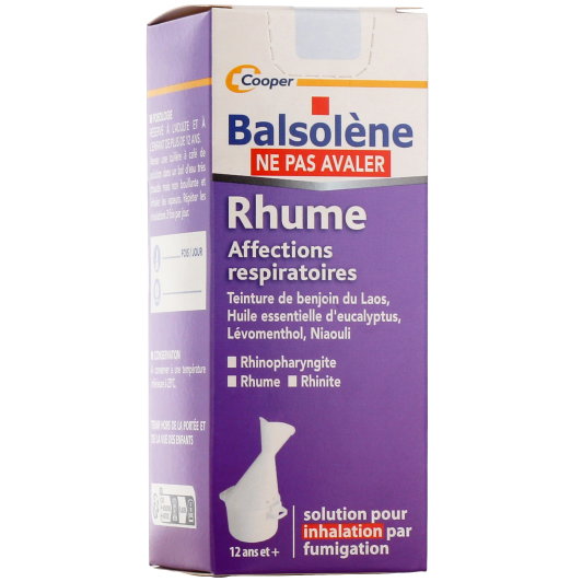 Balsolene Solution pour Inhalation par Fumigation 100 ml