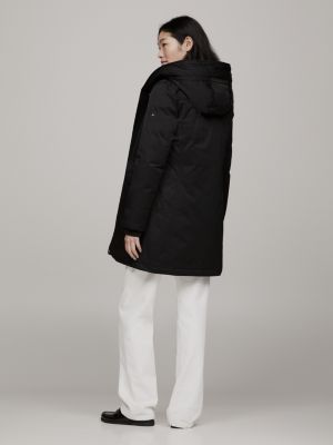 Parka acolchoada com capuz