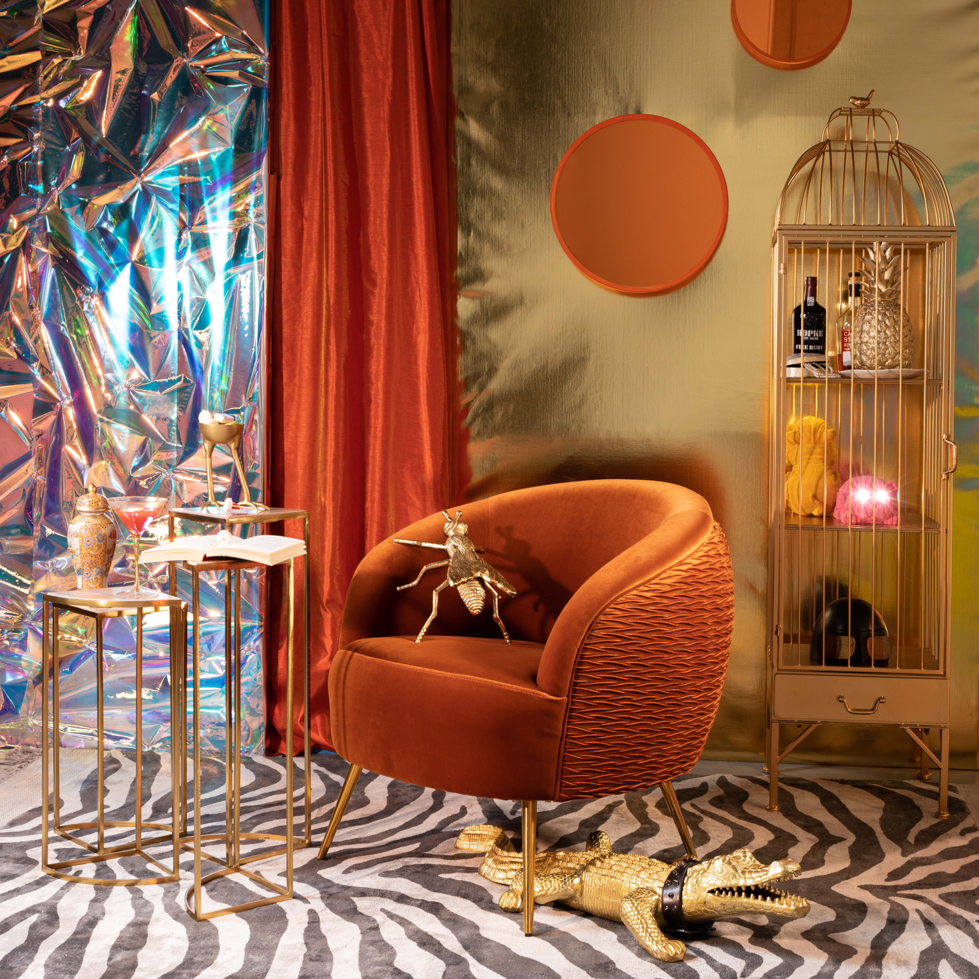 Fauteuil So curvy groen