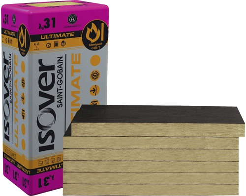 ISOVER gevelisolatieplaat Ultimate FSP WLG 032 1250 mm x 625 mm x 100 mm