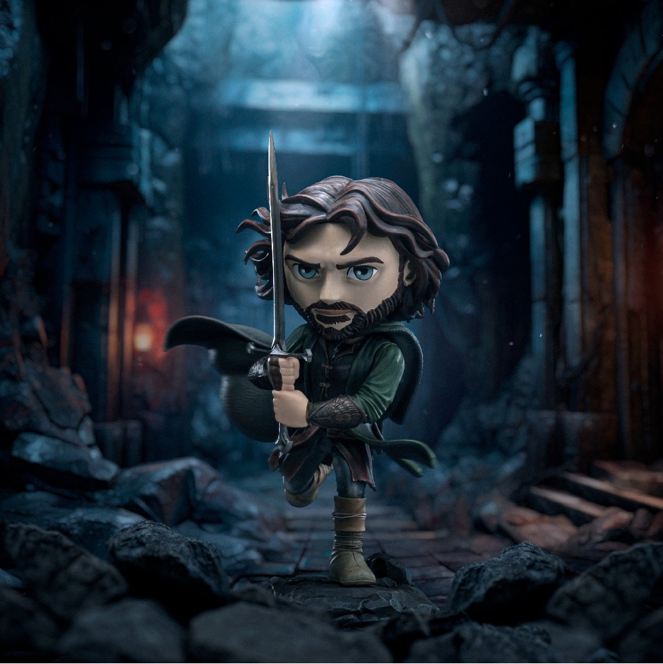 Iron Studios & Minico Lord Of The Rings - Aragorn Figure