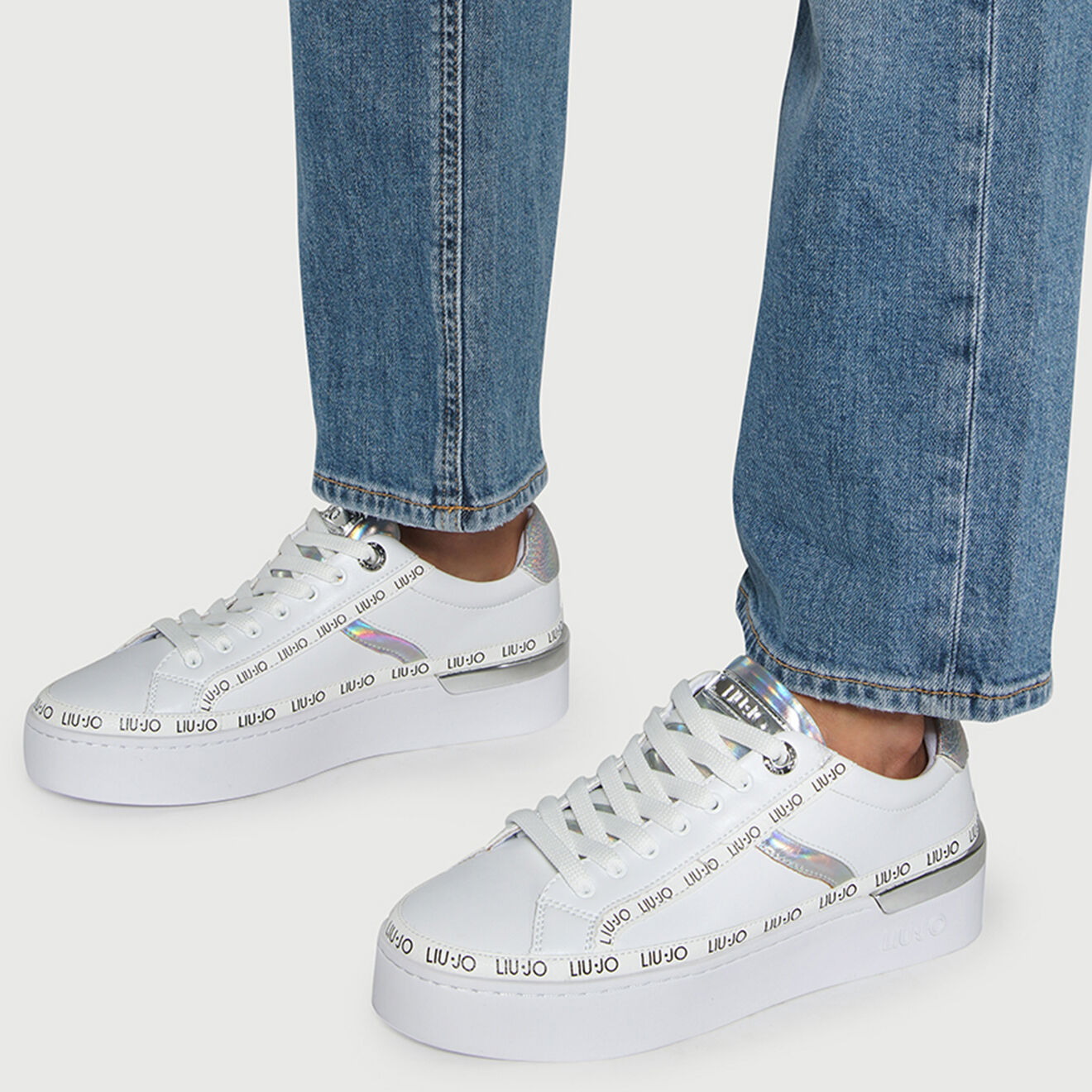 Liu-Jo Sneakers Silvia blanches