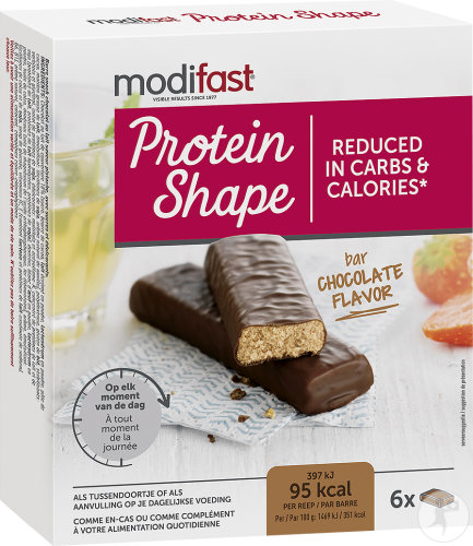 Modifast Protein Shape Barres Chocolat 6x27g