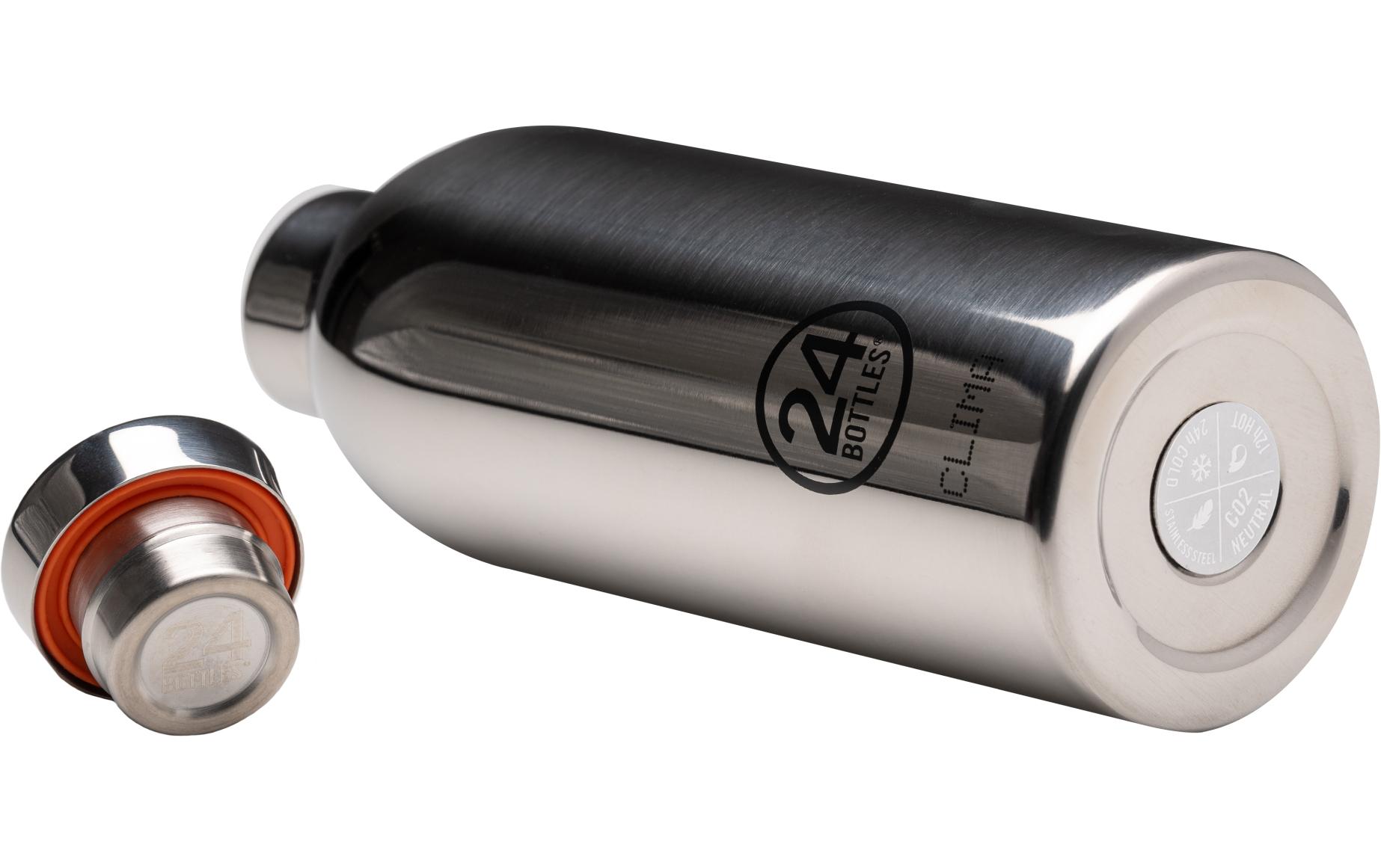 Thermosflasche Clima 500 ml, Mirror SteelIsolierflasche mit doppelwandiger Edelstahlisolation