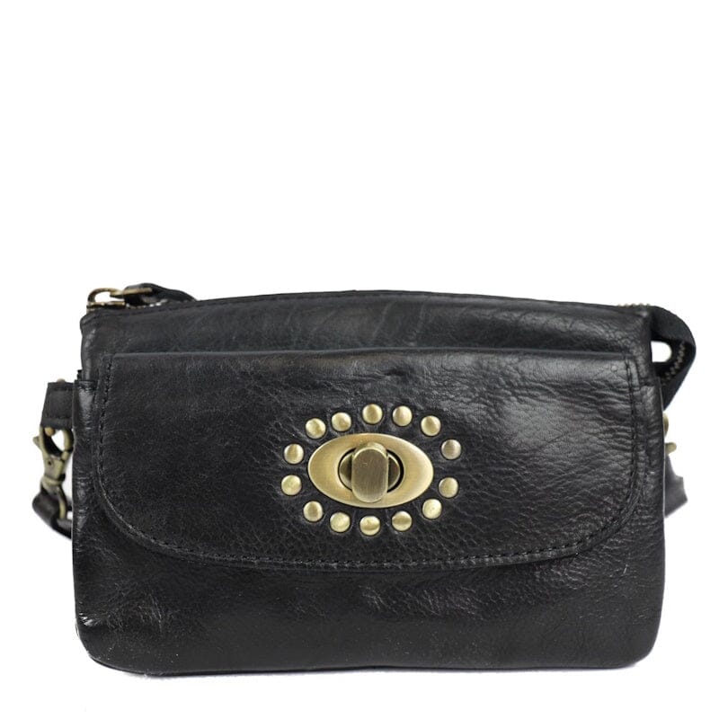 Bear Design Crossbody Bag Lara_Black