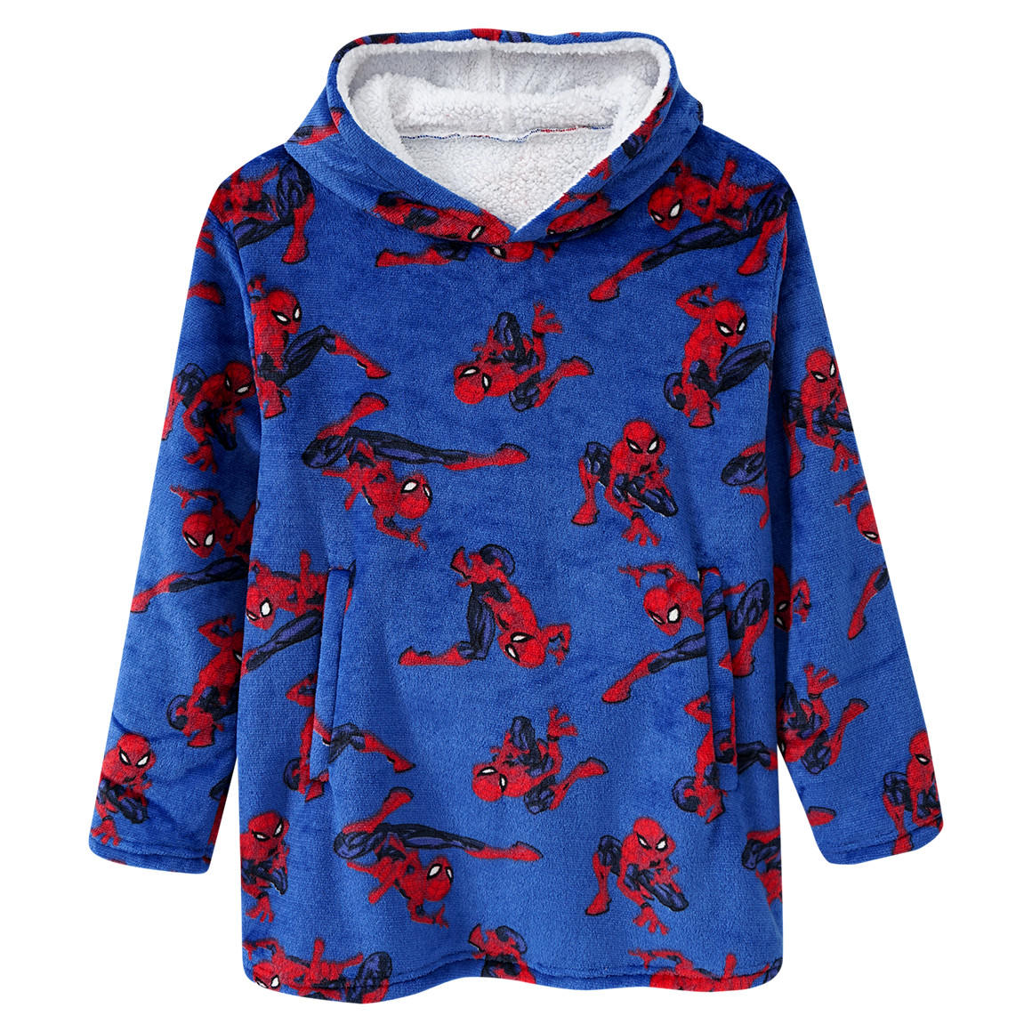 Topolino MARVEL Hoodie-Decke mit Kapuze dunkelblau