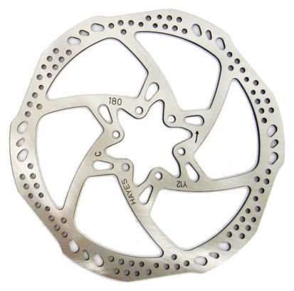 Disque de Frein Hayes L Light Weight 6 Trous Argent