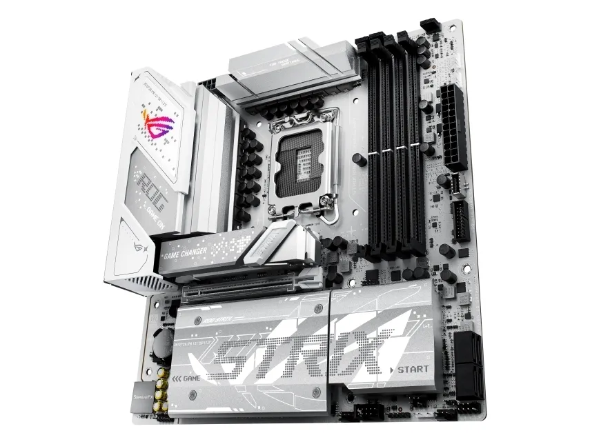 ASUS ROG STRIX B860-G GAMING WIFI - Bundkort - micro ATX - LGA1851 sokkel - B860 Chipset - USB4, USB-C 3.2 Gen 2x2, USB 3.2 Gen 2, USB 3.2 Gen 1 - 2.5 Gigabit LAN, Wi-Fi 7, Bluetooth - onboard grafik (CPU påkrævet) - HD Audio (8-kanaler)