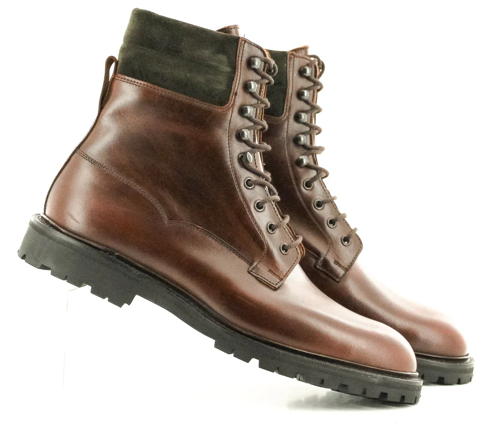 CROCKETT AND JONES - ROSS CHOCO/GREEN