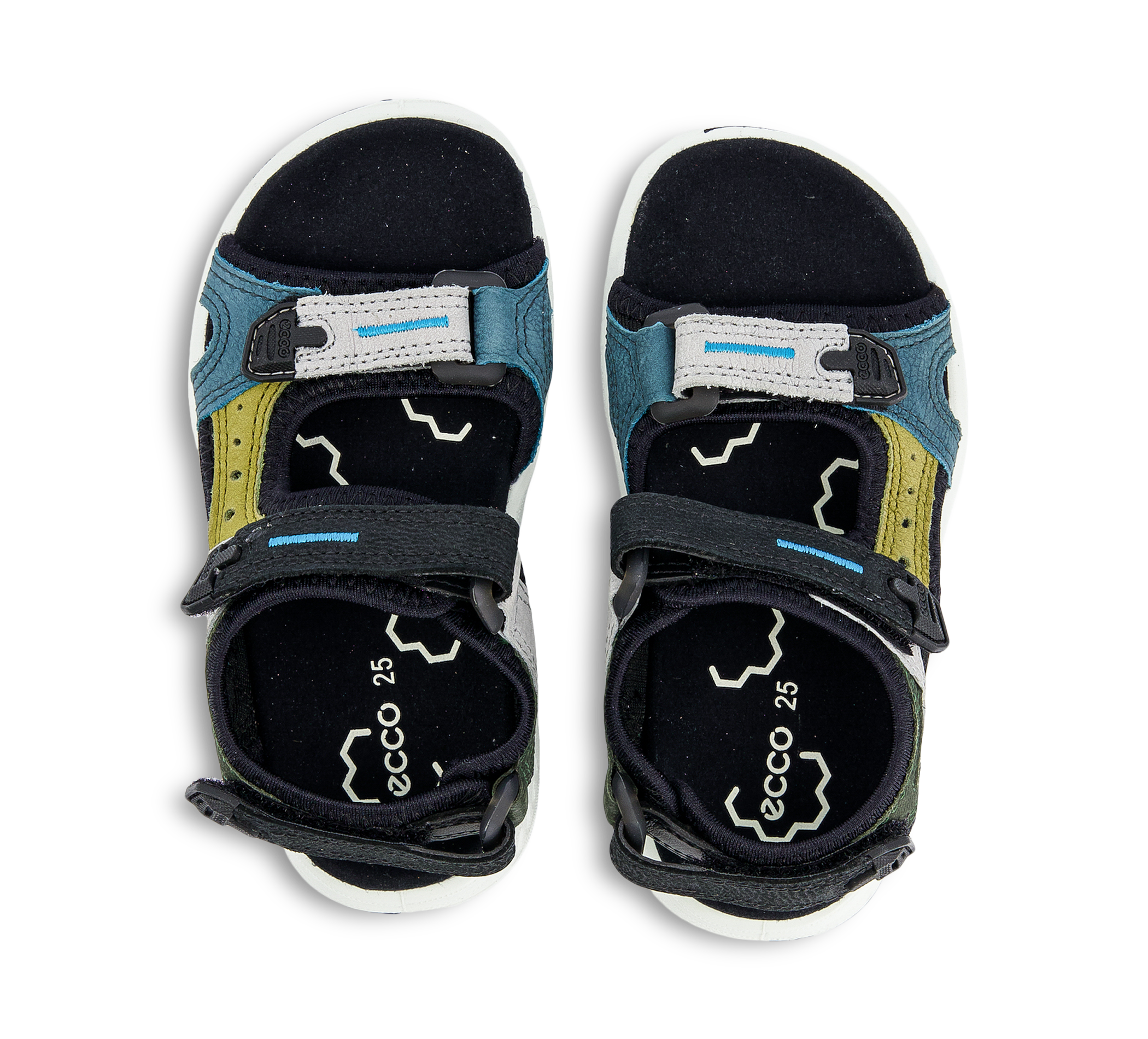 Ecco X-trinsic K - Trekkingsandalen blaumulticolor