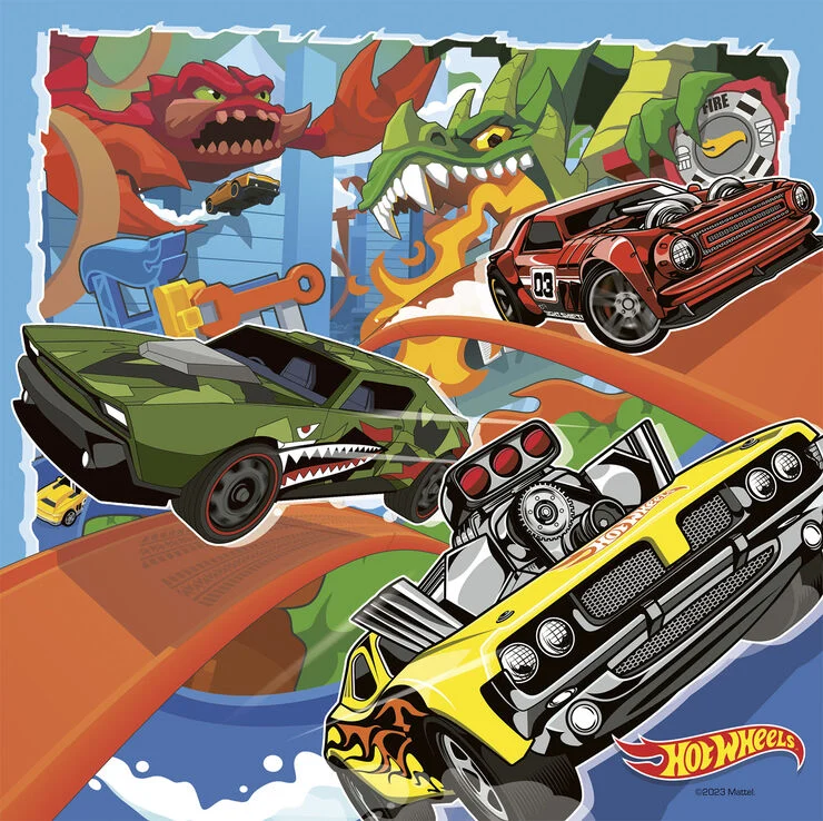 Ravensburger puslespil Ravnsburger 3*49 brikker ass