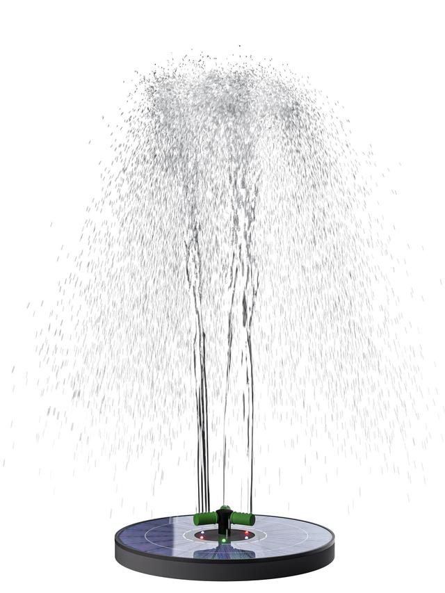 LED Solar Teichspringbrunnen – 180 L/h