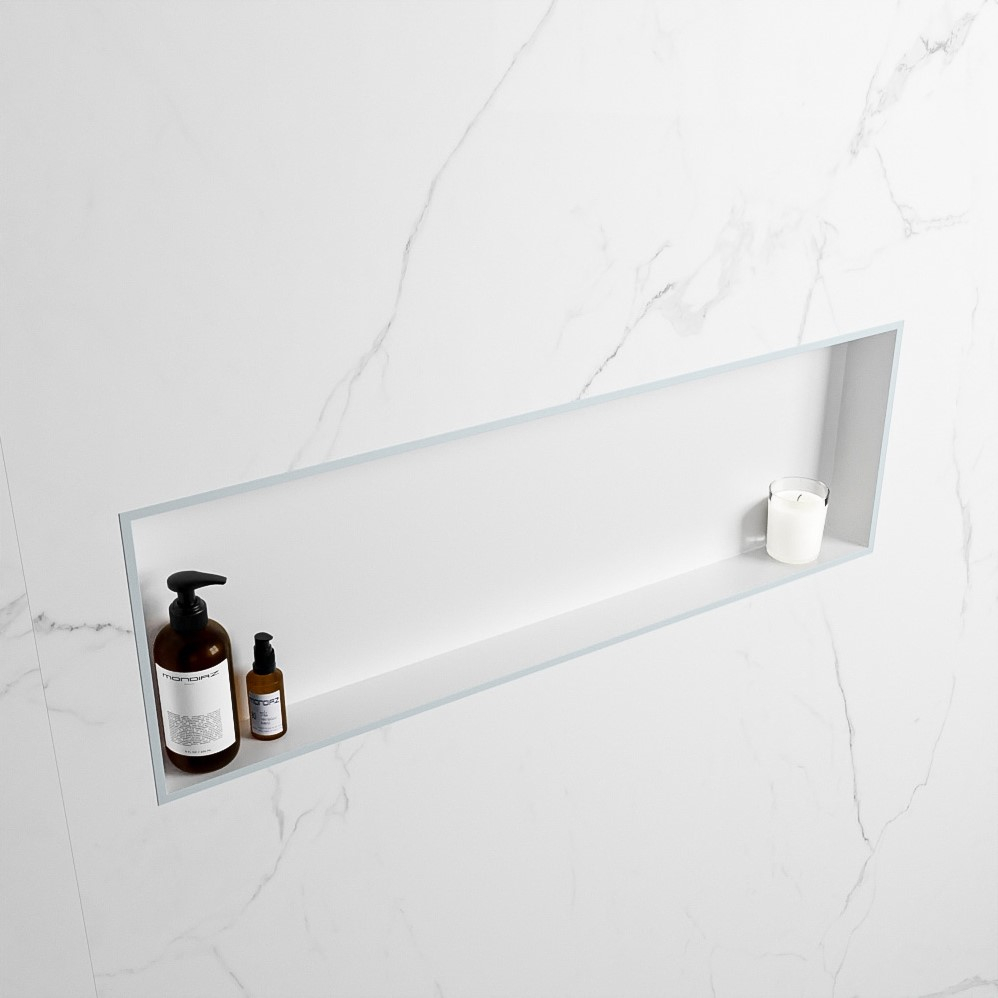 Mondiaz Easy nis 90x30x8cm 1 vak clay/talc
