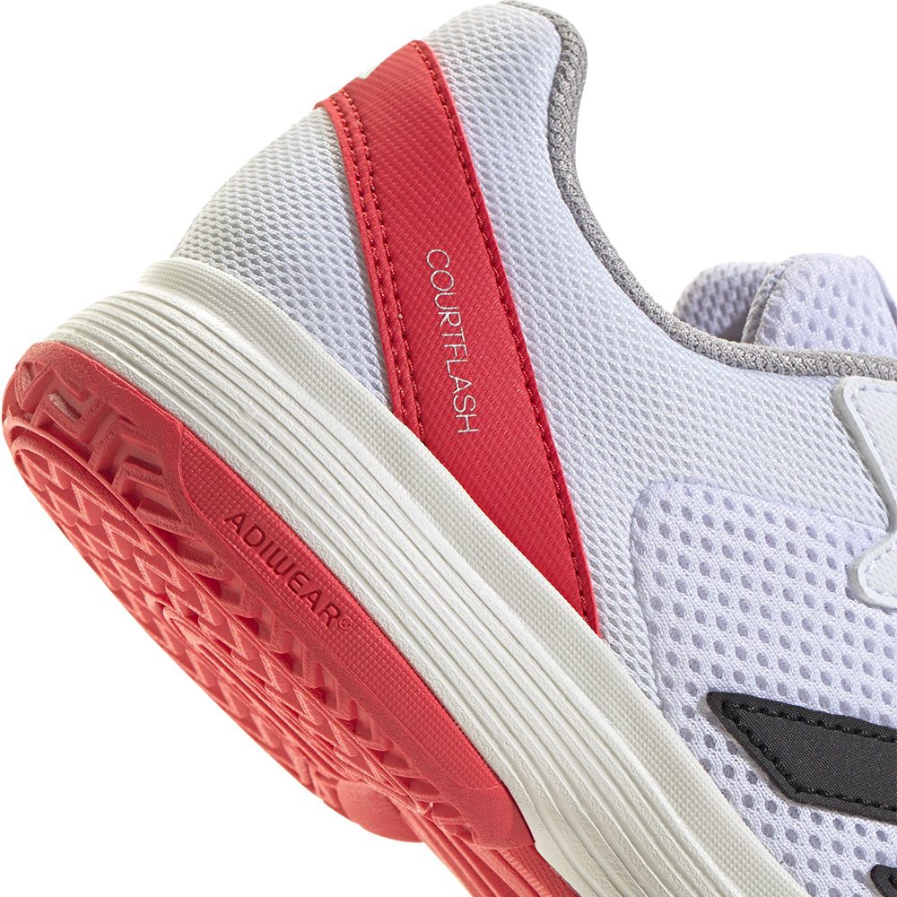 adidas Courtflash Tennisschuh Kinder footwear white