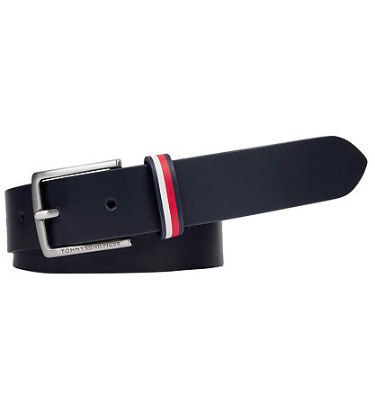 Tommy Hilfiger Gürtel - Leather - Space Blue