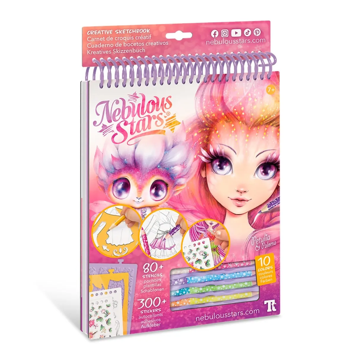Nebulous Stars Carnet à Croquis Créatif - Petulia