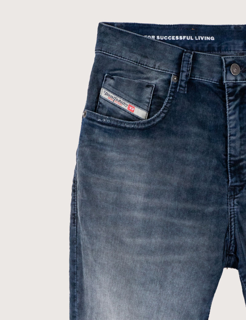 DIESEL JEAN HOMME D-STRUKT 68JF BLEU
