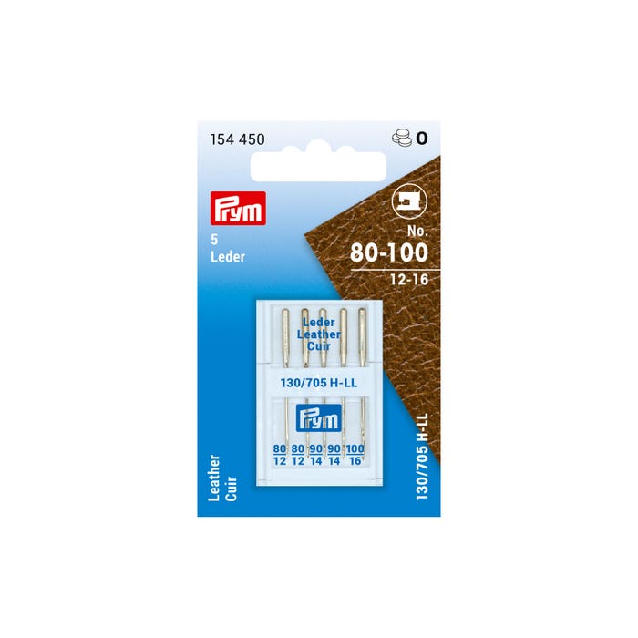 Prym-Set 5 naaimachinenaalden leder 80-100 - Prym