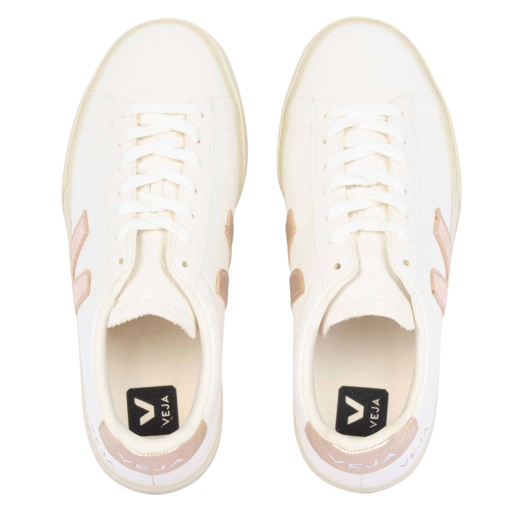 CAMPO - Baskets basses en cuir | Blanc